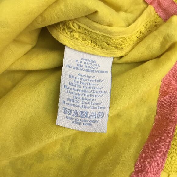 BODEN Yellow Floral Lace Sleeveless Sheath Dress Size 6R - Picture 7 of 8